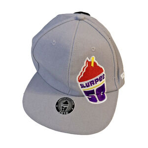 Slurpee Hat Cap Fitted Limited Edition 2016 Embroidered Patch Flat‎ Bill Mens